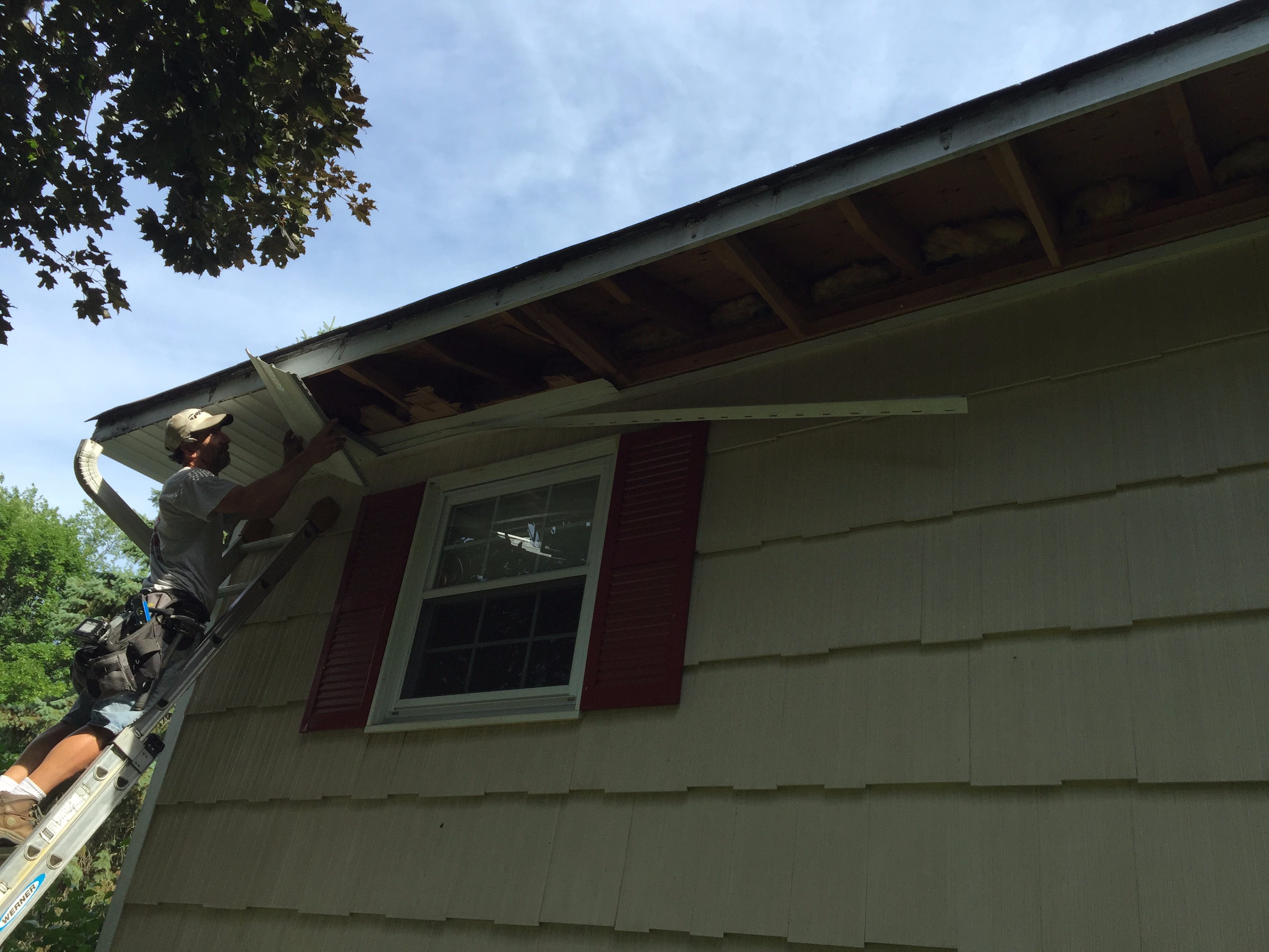 Vinyl Soffit Installations in Monroe NY L.I.K. Seamless Gutters